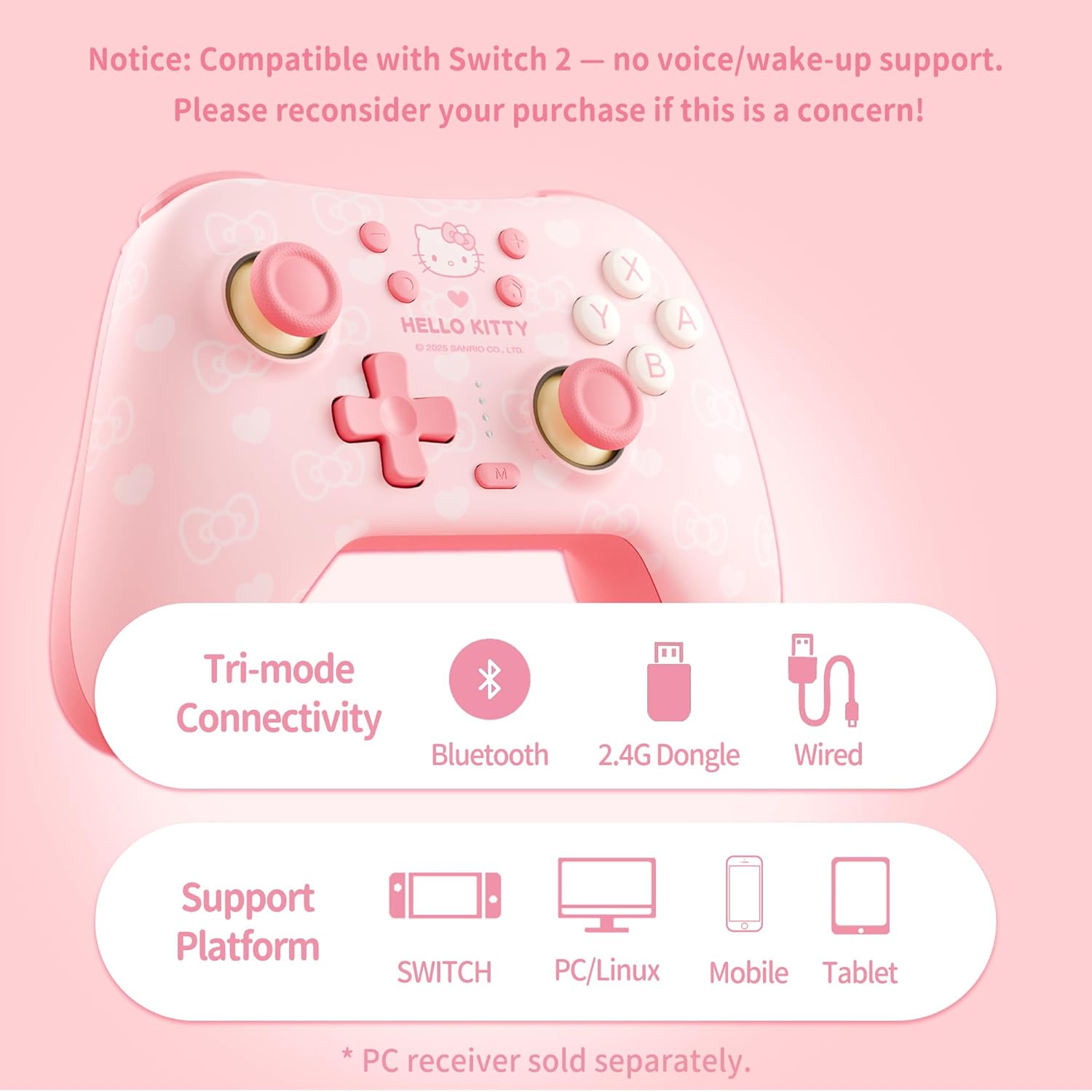 Hello Kitty Wireless Controller